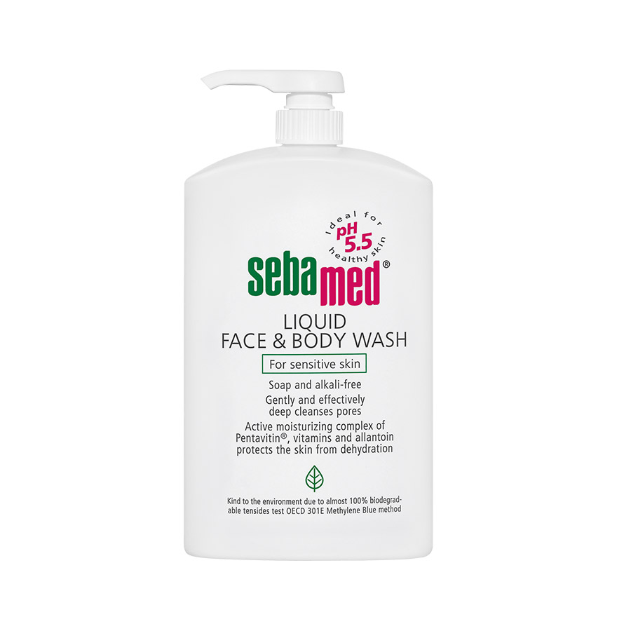 Sebamed Liquid Face & Body Wash 1000ml Sebamed Malaysia